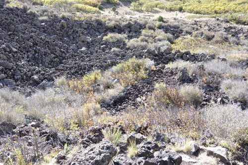 The heart of Capulin Volcaono